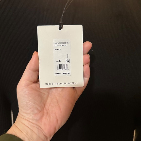 Joe’s Jeans Ribbed Turtleneck Sweater Black NWT Size S $168 - Picture 5 of 8